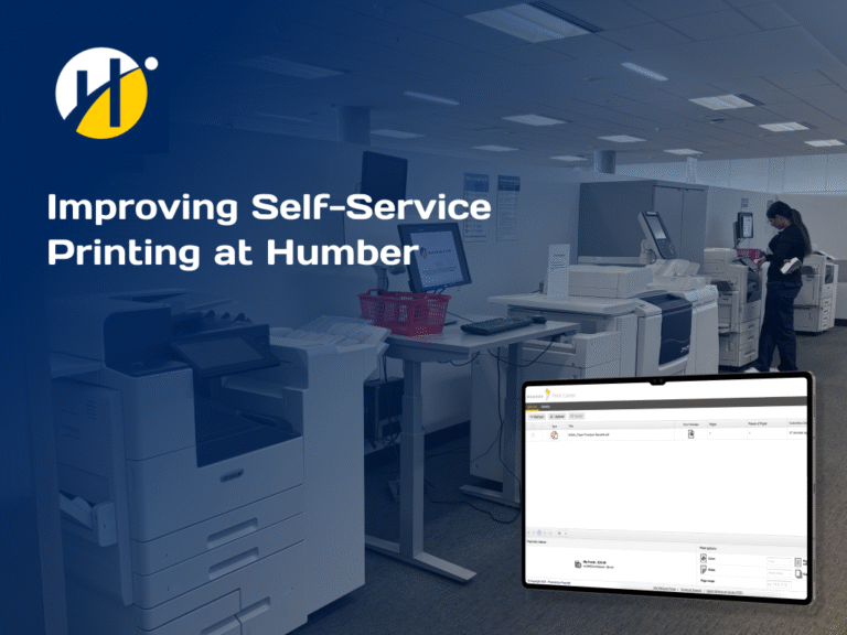 Humber Library service blueprint