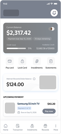 Home wireframe